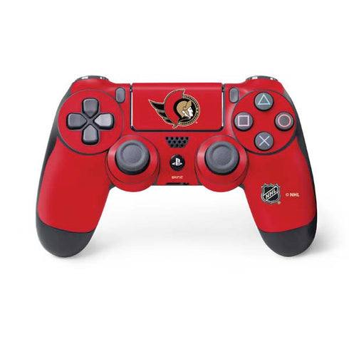 NHL Ottawa Senators Solid Background PS4 Controller Skin