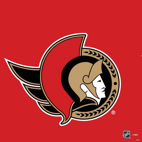 NHL Ottawa Senators Solid Background PS4 Slim Skin
