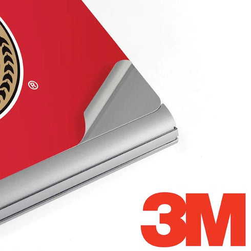 NHL Ottawa Senators Solid Background Surface Book 2 15in Skin