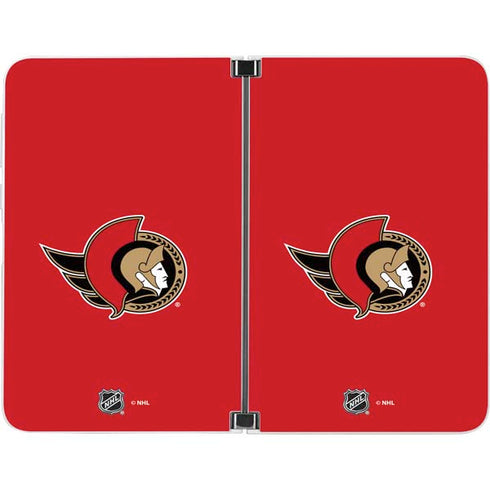 NHL Ottawa Senators Solid Background Surface Duo Skin