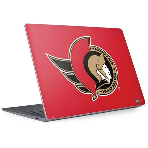 NHL Ottawa Senators Solid Background Surface Laptop 3 13.5in Skin