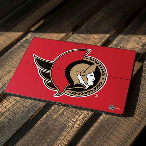 NHL Ottawa Senators Solid Background Surface Pro 6 Skin