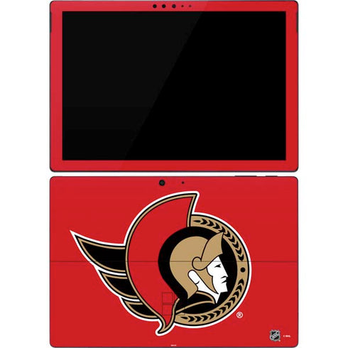 NHL Ottawa Senators Solid Background Surface Pro 7 Skin