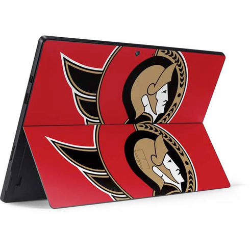 NHL Ottawa Senators Solid Background Surface Pro 7 Skin