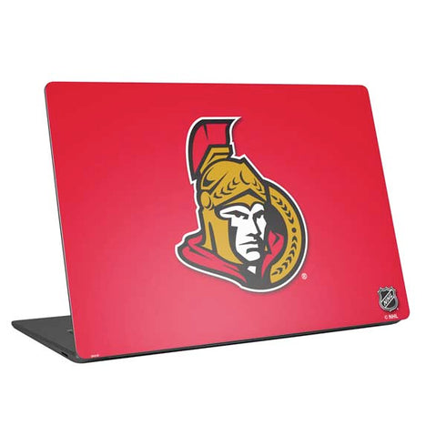 NHL Ottawa Senators Solid Background Universal Laptop 12in (9.8 x 6.8in) Skin