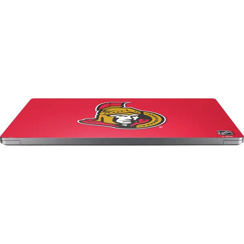 NHL Ottawa Senators Solid Background Universal Laptop 13in (10.6 x 7.6in) Skin
