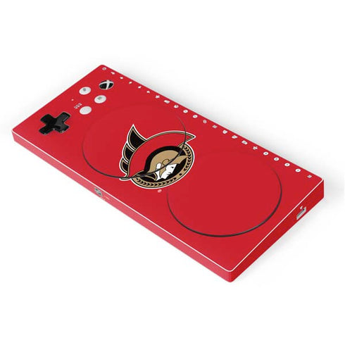 NHL Ottawa Senators Solid Background Xbox Adaptive Controller Skin