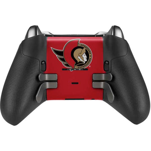 NHL Ottawa Senators Solid Background Xbox Elite Wireless Controller Series 2 Skin