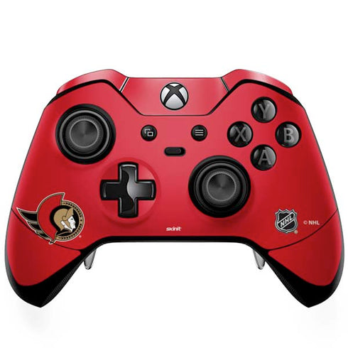 NHL Ottawa Senators Solid Background Xbox One Elite Controller Skin