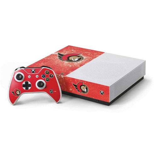 NHL Ottawa Senators Solid Background Xbox One S All-Digital Edition Bundle Skin