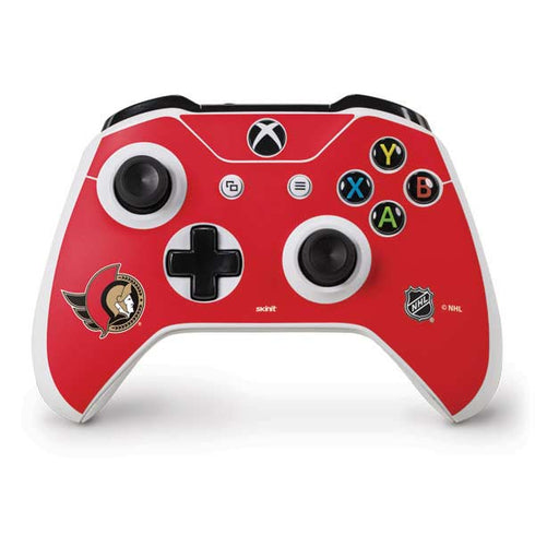 NHL Ottawa Senators Solid Background Xbox One S Controller Skin