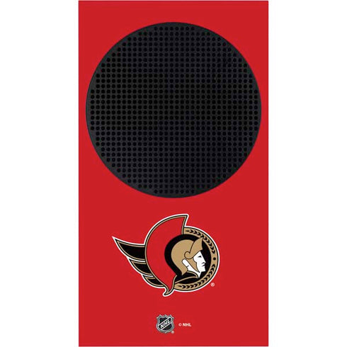 NHL Ottawa Senators Solid Background Xbox Series S Console Skin