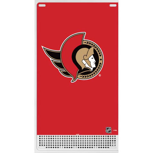 NHL Ottawa Senators Solid Background Xbox Series S Console Skin