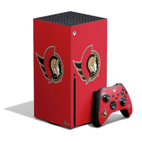 NHL Ottawa Senators Solid Background Xbox Series X Bundle Skin