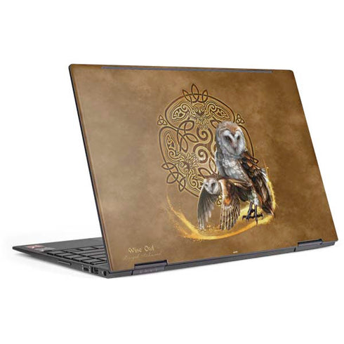 Brigid Ashwood Owl Celtic Knot HP Envy Skin