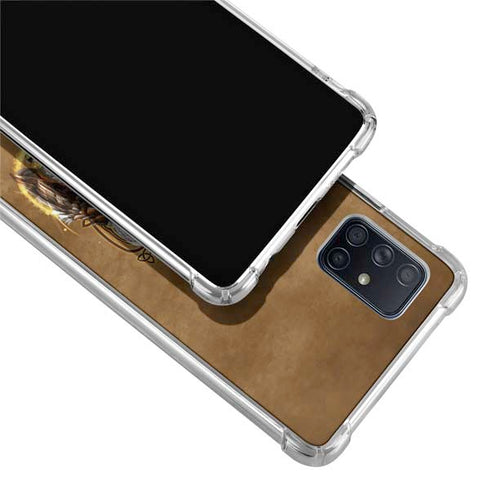 Brigid Ashwood Owl Celtic Knot Galaxy A71 5G Clear Case