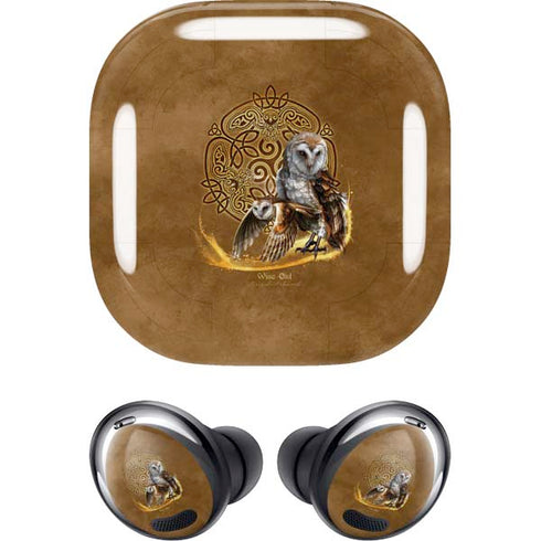 Brigid Ashwood Owl Celtic Knot Galaxy Buds Pro Skin