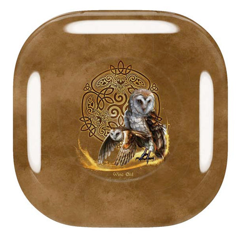 Brigid Ashwood Owl Celtic Knot Galaxy Buds Pro Skin