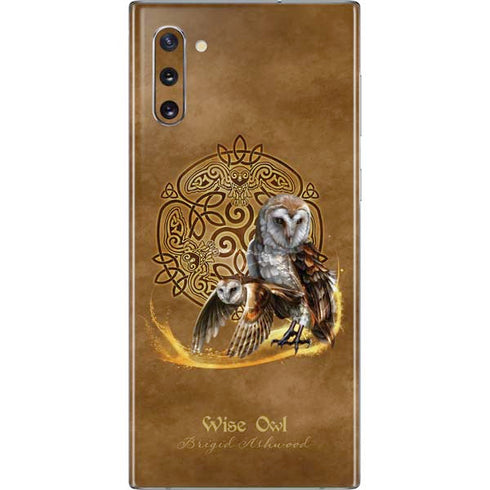 Brigid Ashwood Owl Celtic Knot Galaxy Note 10 Skin