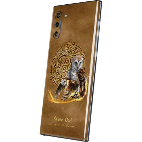 Brigid Ashwood Owl Celtic Knot Galaxy Note 10 Skin