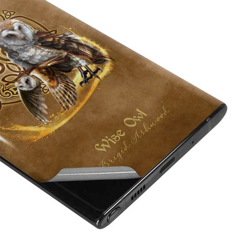 Brigid Ashwood Owl Celtic Knot Galaxy Note 10 Skin