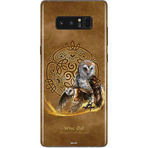 Brigid Ashwood Owl Celtic Knot Galaxy Note 8 Skin