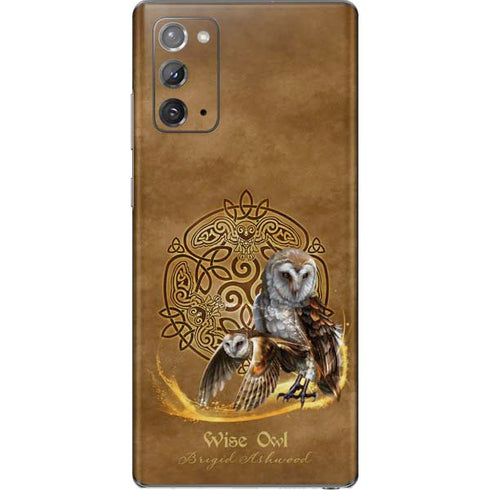 Brigid Ashwood Owl Celtic Knot Galaxy Note20 5G Skin
