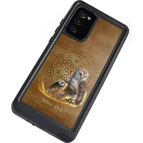 Brigid Ashwood Owl Celtic Knot Galaxy Note20 5G Waterproof Case