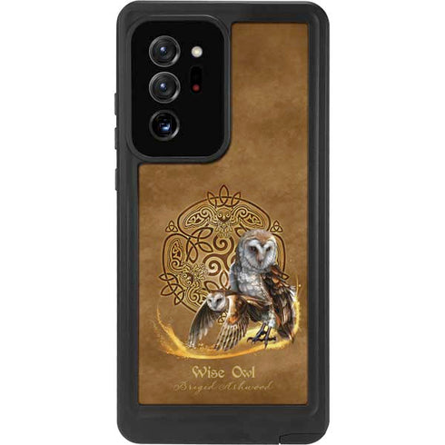 Brigid Ashwood Owl Celtic Knot Galaxy Note20 Ultra 5G Waterproof Case