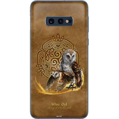 Brigid Ashwood Owl Celtic Knot Galaxy S10e Skin