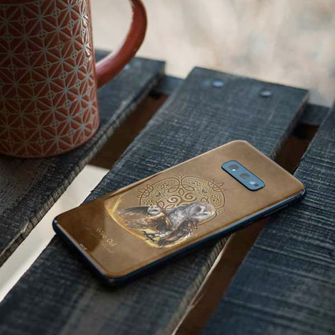 Brigid Ashwood Owl Celtic Knot Galaxy S10e Skin