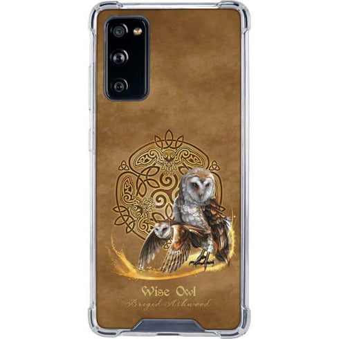 Brigid Ashwood Owl Celtic Knot Galaxy S20 FE Clear Case