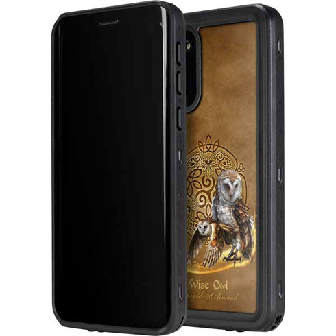 Brigid Ashwood Owl Celtic Knot Galaxy S20 Plus Waterproof Case