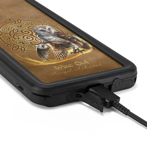 Brigid Ashwood Owl Celtic Knot Galaxy S20 Plus Waterproof Case