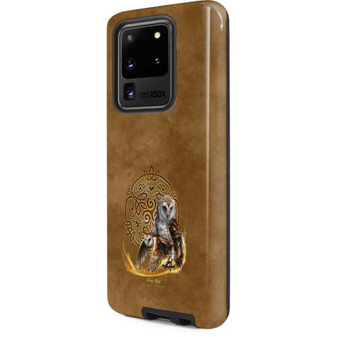 Brigid Ashwood Owl Celtic Knot Galaxy S20 Ultra 5G Pro Case