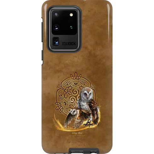 Brigid Ashwood Owl Celtic Knot Galaxy S20 Ultra 5G Pro Case