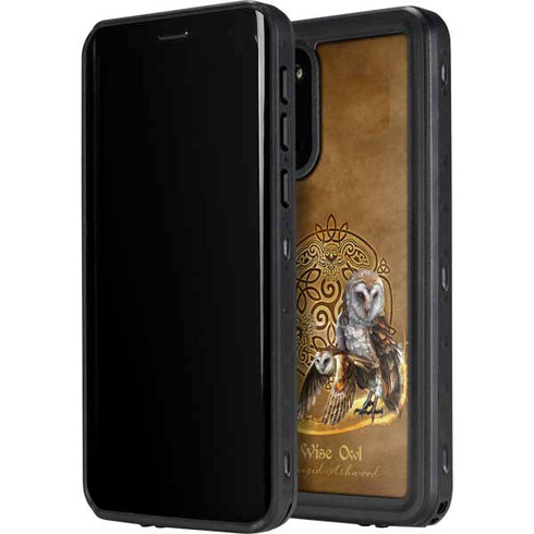 Brigid Ashwood Owl Celtic Knot Galaxy S20 Waterproof Case