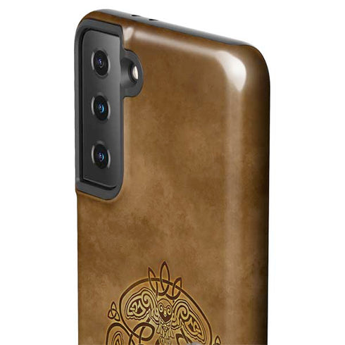 Brigid Ashwood Owl Celtic Knot Galaxy S21 Plus 5G Pro Case