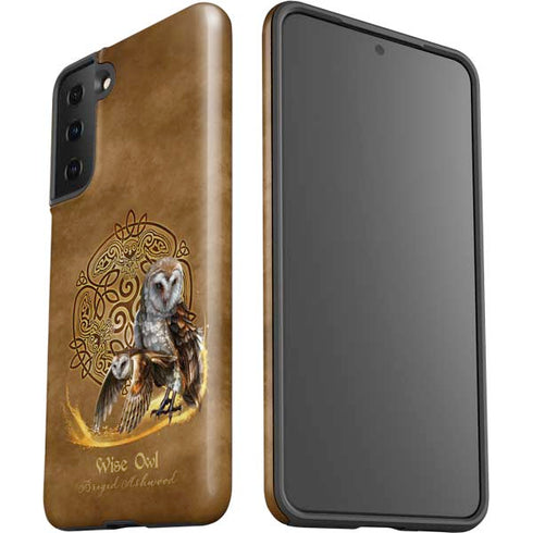 Brigid Ashwood Owl Celtic Knot Galaxy S21 Plus 5G Pro Case