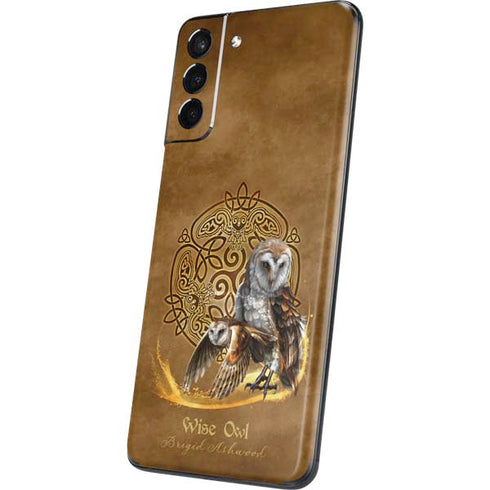 Brigid Ashwood Owl Celtic Knot Galaxy S21 Plus 5G Skin