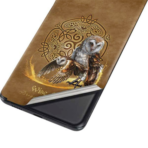 Brigid Ashwood Owl Celtic Knot Galaxy S21 Plus 5G Skin