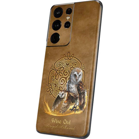 Brigid Ashwood Owl Celtic Knot Galaxy S21 Ultra 5G Skin