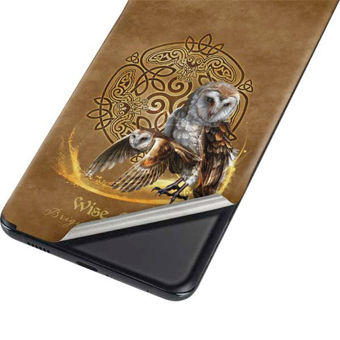 Brigid Ashwood Owl Celtic Knot Galaxy S21 Ultra 5G Skin