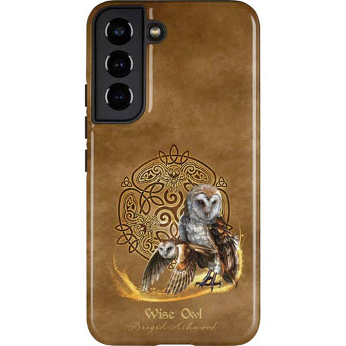 Brigid Ashwood Owl Celtic Knot Galaxy S22 Pro Case