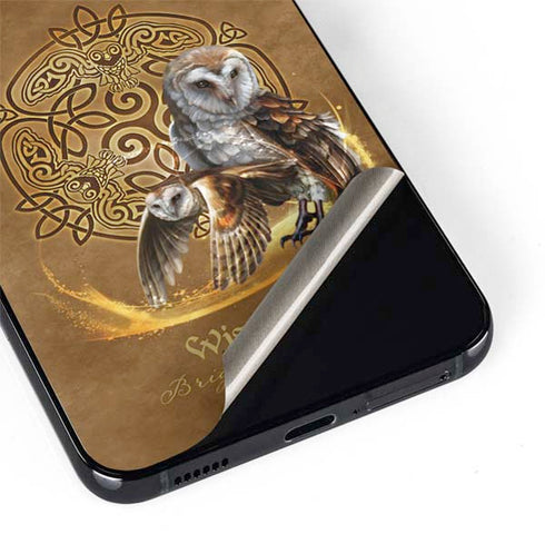 Brigid Ashwood Owl Celtic Knot Galaxy S22 Skin