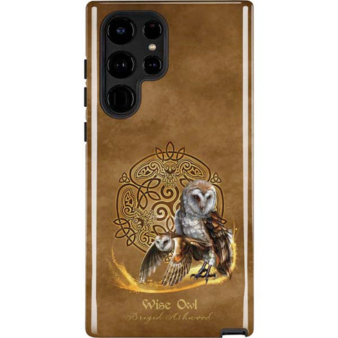 Brigid Ashwood Owl Celtic Knot Galaxy S22 Ultra Pro Case