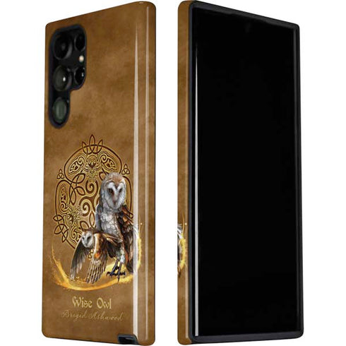 Brigid Ashwood Owl Celtic Knot Galaxy S22 Ultra Pro Case