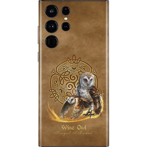 Brigid Ashwood Owl Celtic Knot Galaxy S22 Ultra Skin