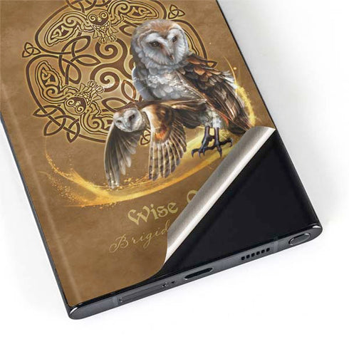 Brigid Ashwood Owl Celtic Knot Galaxy S22 Ultra Skin