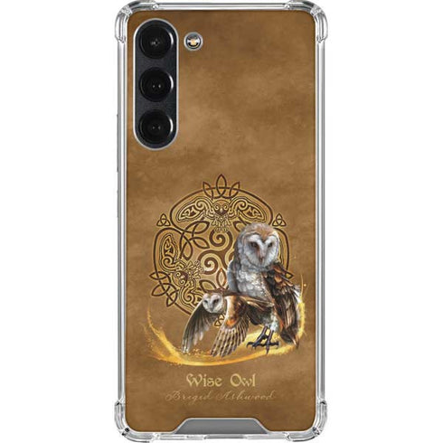 Brigid Ashwood Owl Celtic Knot Galaxy S23 Plus Clear Case